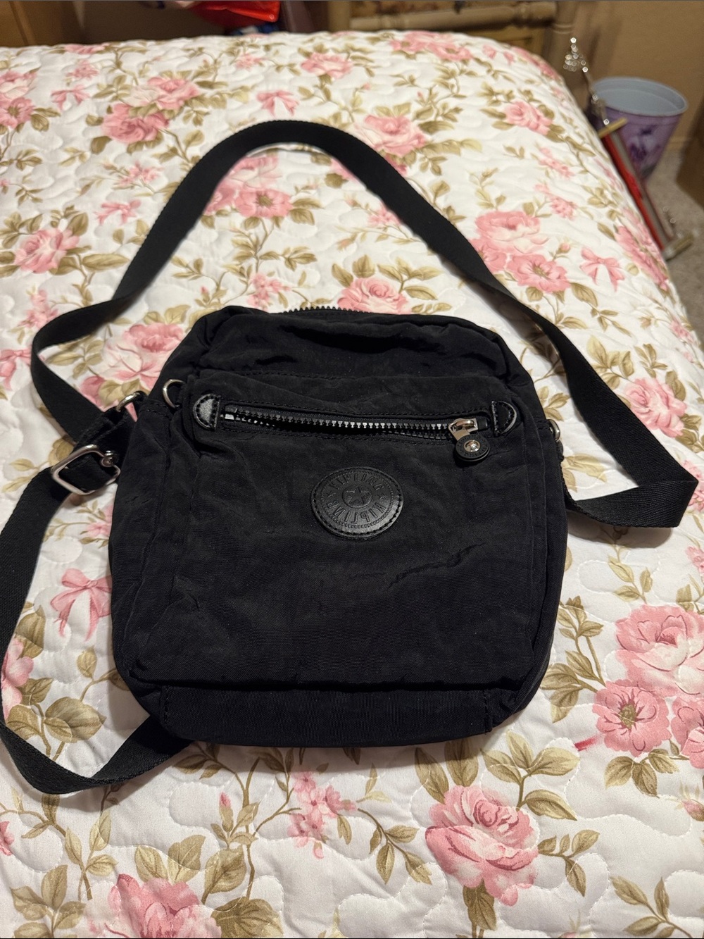 Kipling Black Crossbody Sling Bag